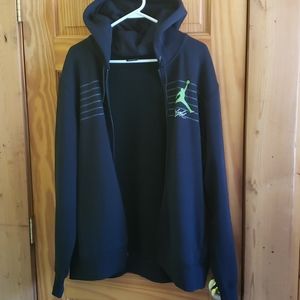NWOT Jordan Flight Zip-Up Hoodie Vintag XL